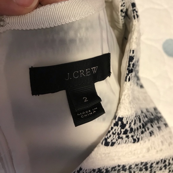 J Crew Striped Tweed Sheath Dress - Picture 4 of 5